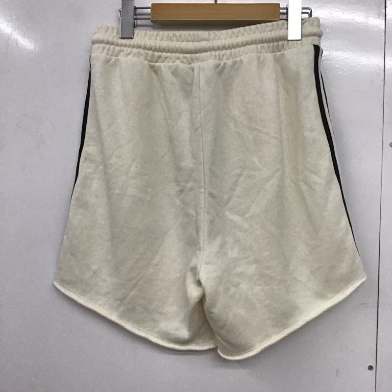 アディダス adidas パンツ ショートパンツ L 無地 白 / ホワイト /  レディース USED 古着 中古 10144570