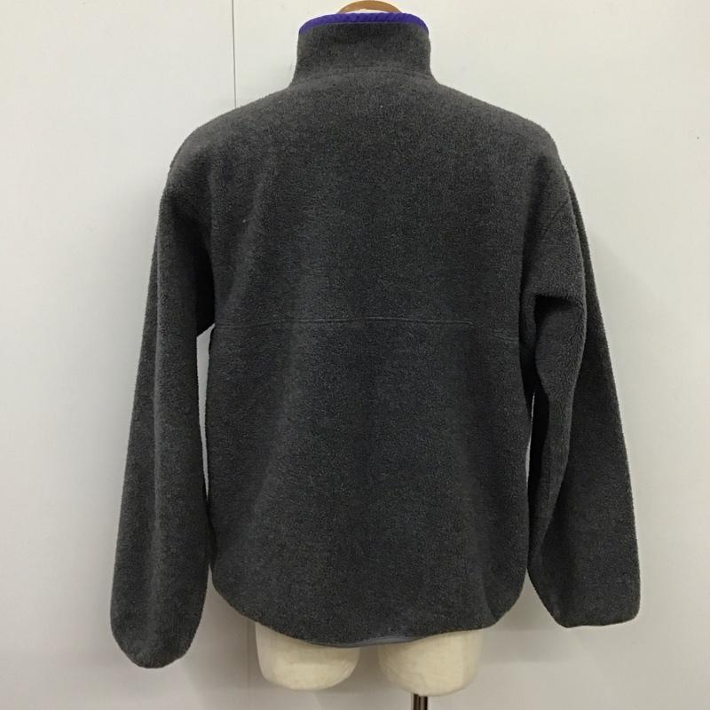 パタゴニア patagonia ジャケット、上着 ジャケット、ブレザー フリースジャケット プルオーバージャケット 古着 80S XL ロゴ、文字 灰 / グレー /  メンズ USED 古着 中古 10117567