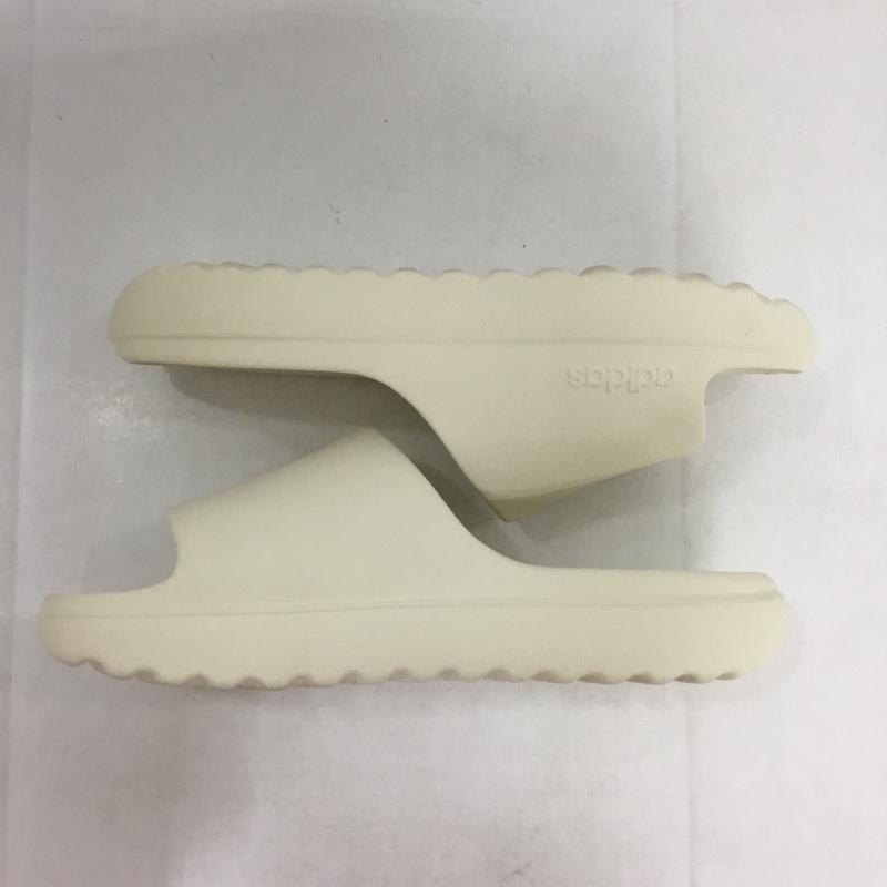 アディダス adidas サンダル サンダル アディレッタ Adilette Lumia 25.5cm 箱有 25.5cm ロゴ、文字 アイボリー / アイボリー /  メンズ USED 古着 中古 10139958