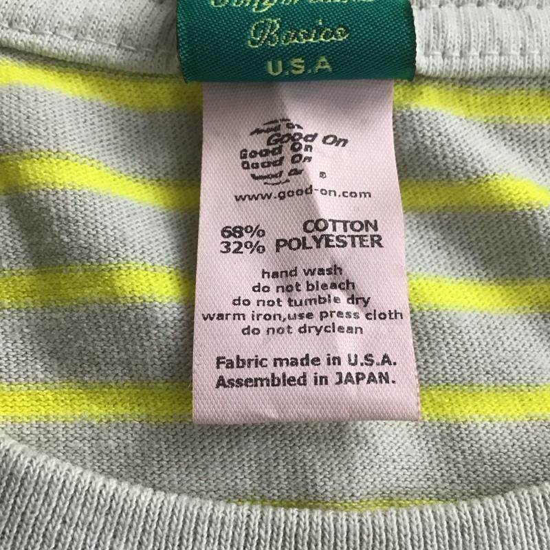 グッドオン Good On Tシャツ 半袖 ボーダー 半袖 タグ付 XL ボーダー柄 マルチカラー / マルチカラー /  メンズ USED 古着 中古 10107894