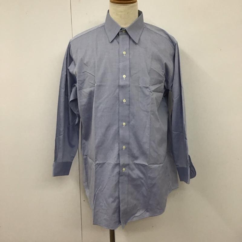 ブルックスブラザーズ BROOKS BROTHERS シャツ、ブラウス 長袖 長袖シャツ カラーシャツ ポケットシャツ 長袖カットソー 無地 水色 / ライトブルー /  メンズ USED 古着 中古 10113012