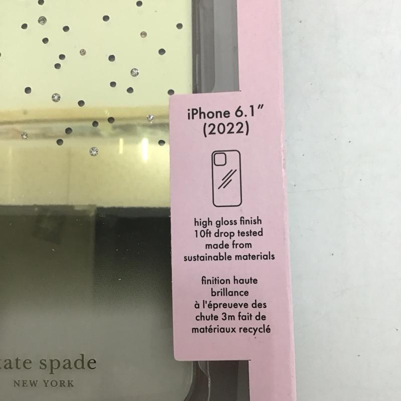 ケイトスペード Kate Spade ファッション小物 ファッション小物 KSIPH-226-MOGLD iPhone14 iPhoneケース Gold Metallic Ombre ロゴ、文字 金 / ゴールド /  レディース USED 古着 中古 10122763