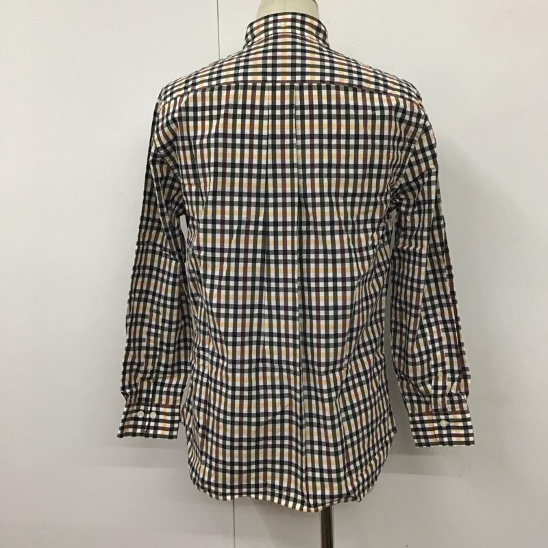 ブルックスブラザーズ BROOKS BROTHERS シャツ、ブラウス 長袖 ボタンダウン M チェック マルチカラー / マルチカラー /  メンズ USED 古着 中古 10111184
