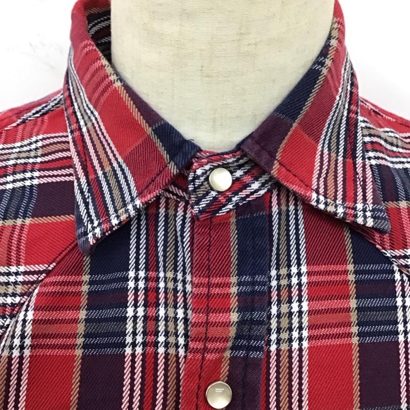 リーバイス Levi s シャツ、ブラウス 長袖 L チェック マルチカラー / マルチカラー /  メンズ USED 古着 中古 10123359