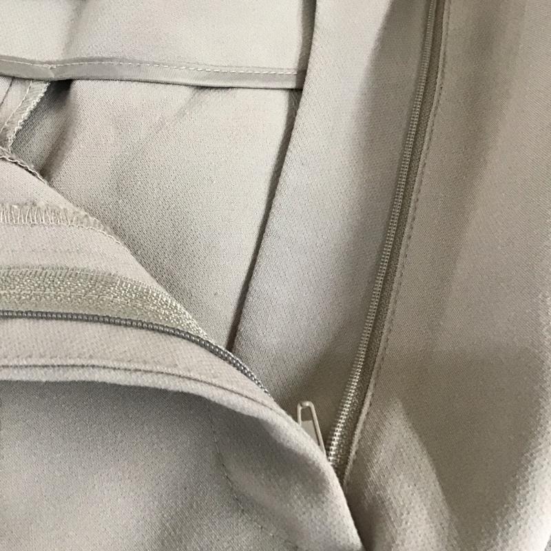 ザラ ZARA パンツ スラックス スラックス ワイドパンツ センタータックパンツ M 無地 ベージュ / ベージュ /  レディース USED 古着 中古 10118516