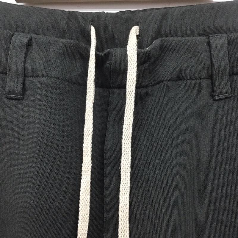 オニツカタイガー ONITSUKA TIGER パンツ サルエルパンツ スウェットパンツ ジャージ カジュアルパンツ ワイドパンツ サルエル XL 無地 黒 / ブラック /  メンズ USED 古着 中古 10107677