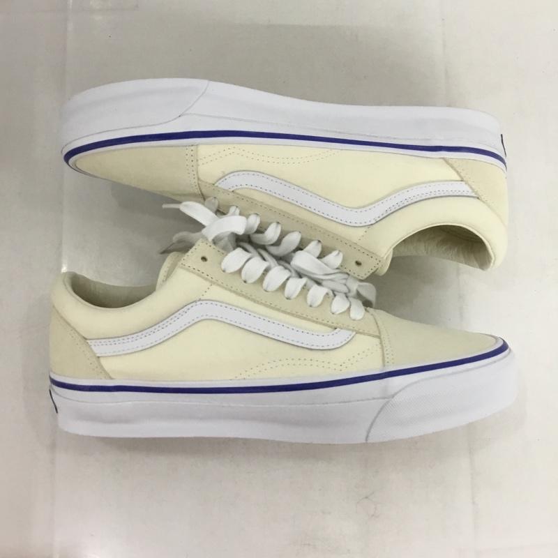 バンズ VANS スニーカー スニーカー 507452 28cm ローカット old skool 箱有 28.0cm 無地 白 / ホワイト / X オフホワイト / オフホワイト /  メンズ USED 古着 中古 10139948