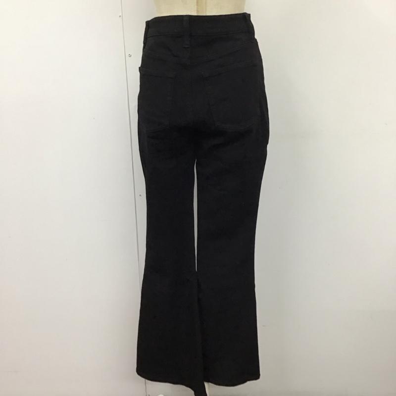 アズールバイマウジー AZUL BY MOUSSY パンツ デニム、ジーンズ 250hss12-005j フレアデニム ブラックデニムパンツ ストレッチパンツ M 無地 黒 / ブラック /  レディース USED 古着 中古 10114451
