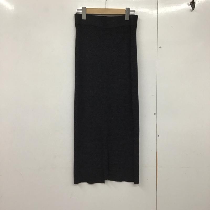 ジーナシス JEANASIS スカート ロングスカート ロングスカート JS050830MC FREE 無地 黒 / ブラック /  レディース USED 古着 中古 10141724