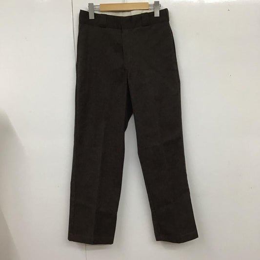 ディッキーズ Dickies パンツ ワークパンツ、ペインターパンツ ワイドパンツ カジュアルパンツ ワークパンツ 30インチ 無地 茶 / ブラウン /  メンズ USED 古着 中古 10113636
