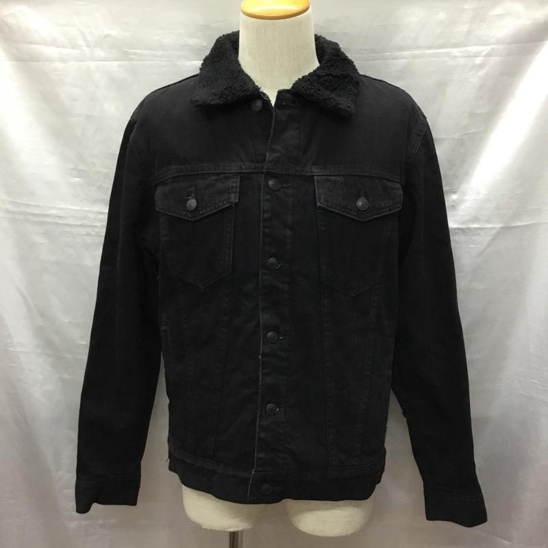 ザラ ZARA ジャケット、上着 ジャケット、ブレザー 裏ボア M 無地 黒 / ブラック /  メンズ USED 古着 中古 10119180