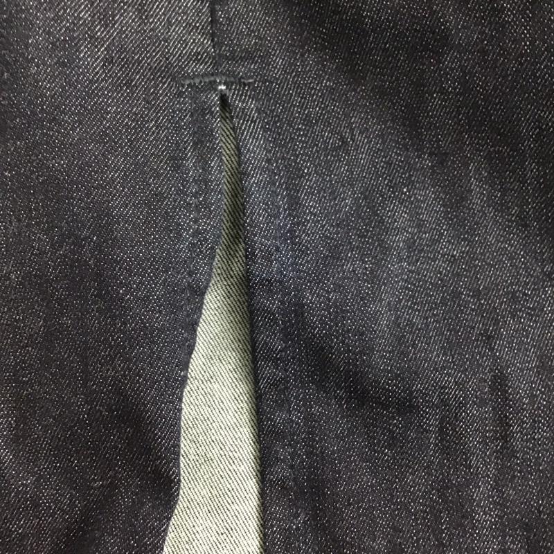 ザラベーシック ZARA BASIC ワンピース ロングスカート ノースリーブロングワンピース ジップアップ クルーネック M 無地 インディゴ / インディゴ /  レディース USED 古着 中古 10128935
