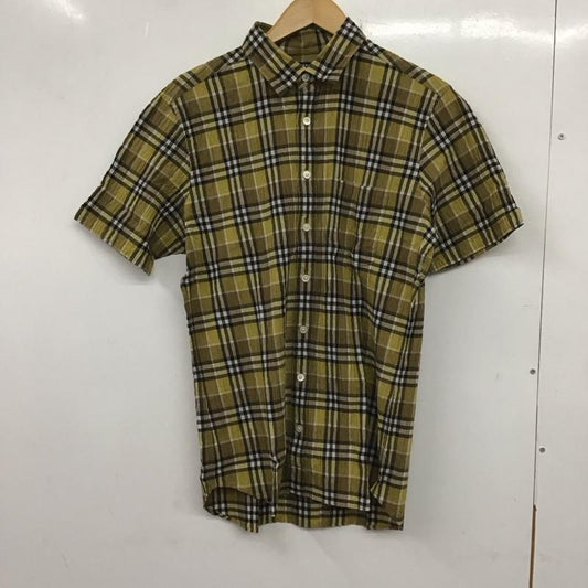 バーバリーロンドン Burberry London シャツ、ブラウス 半袖 半袖シャツ チェックシャツ カラーシャツ L チェック マルチカラー / マルチカラー /  メンズ USED 古着 中古 10139833
