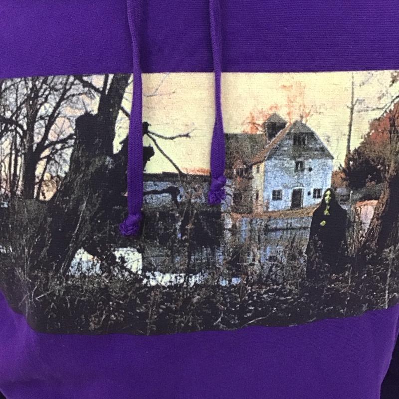 シュプリーム Supreme パーカー 長袖 2016SS BlackSabbathHoodedSweatshirt 長袖パーカー M プリント 紫 / パープル /  メンズ USED 古着 中古 10123755