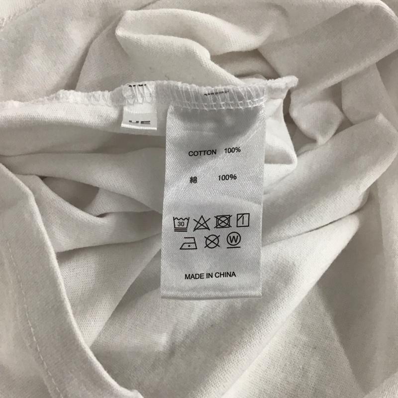 ニューエラ NEW ERA Tシャツ 長袖 ロンT クルーネック バックロゴ XL ロゴ、文字 白 / ホワイト /  メンズ USED 古着 中古 10146341