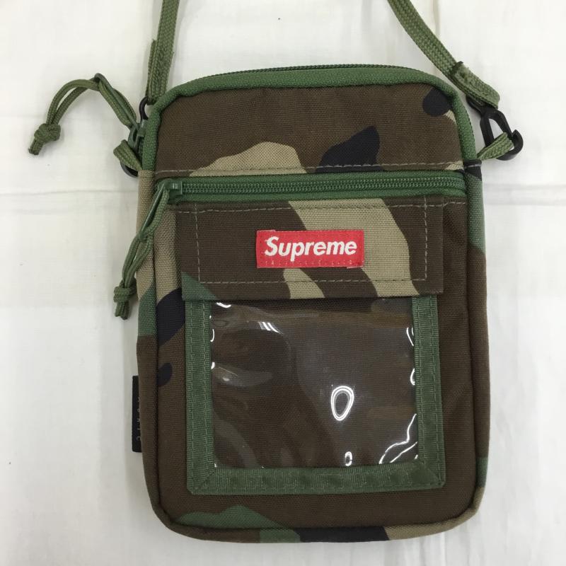 シュプリーム Supreme ショルダーバッグ ショルダーバッグ 19SS Utility Pouch カモフラージュ柄・迷彩 緑 / グリーン /  メンズ USED 古着 中古 10134784