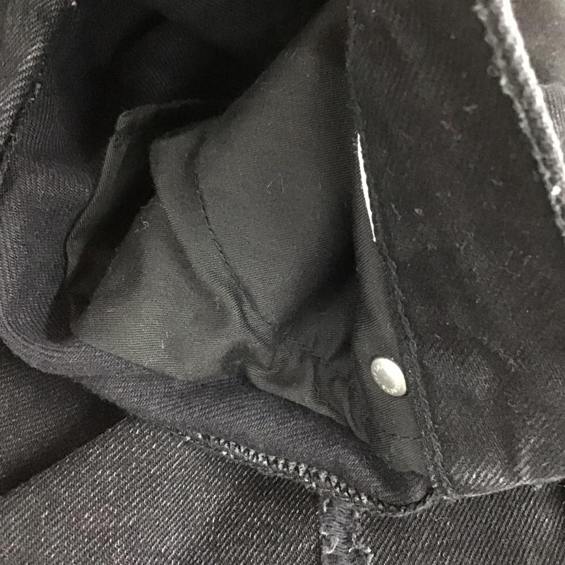 エモダ EMODA パンツ デニム、ジーンズ ダメージ ハイウエスト ダメージ加工 黒 / ブラック /  レディース USED 古着 中古 10111071