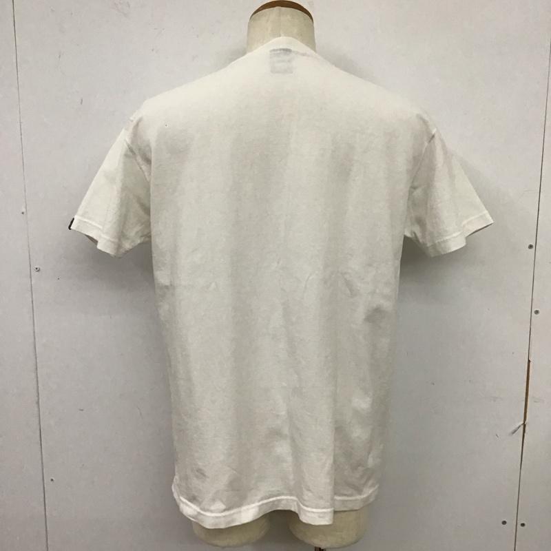 アップルバム APPLEBUM Tシャツ 半袖 半袖カットソー プリントTシャツ クルーネックカットソー XL プリント 白 / ホワイト /  メンズ USED 古着 中古 10115946