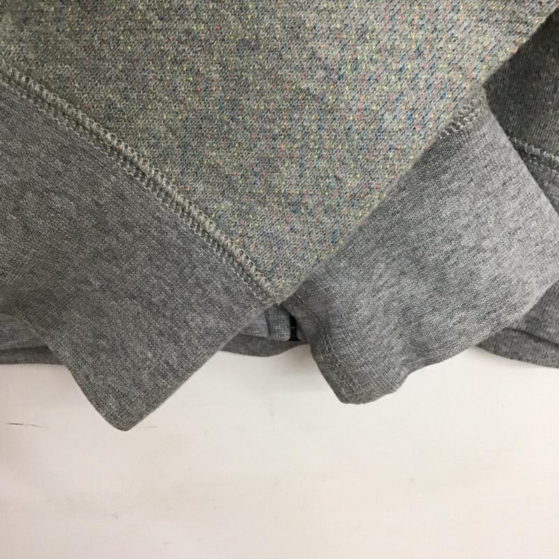 ナイキ NIKE パーカー 長袖 642888-063 フルジップフード M ロゴ、文字 灰 / グレー /  メンズ USED 古着 中古 10150565