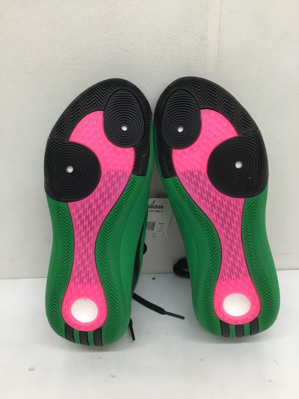 アディダス adidas スニーカー スニーカー IE2693　Harden Volume８ 26.0cm ロゴ、文字 緑 / グリーン / X 黒 / ブラック /  メンズ USED 古着 中古 10112689