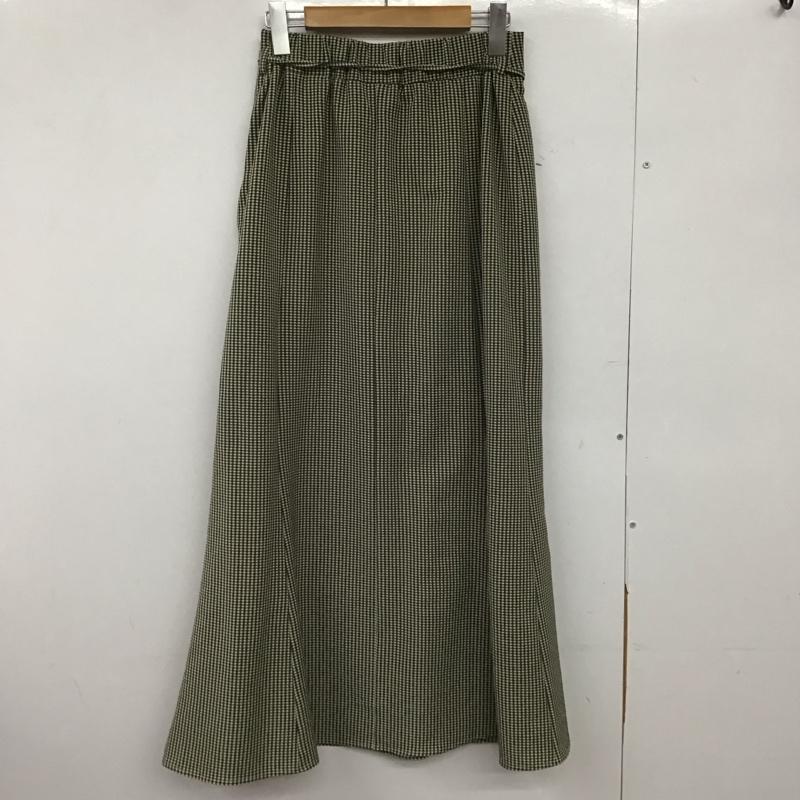 ローリーズファーム LOWRYS FARM スカート ロングスカート L チェック マルチカラー / マルチカラー /  レディース USED 古着 中古 10147884
