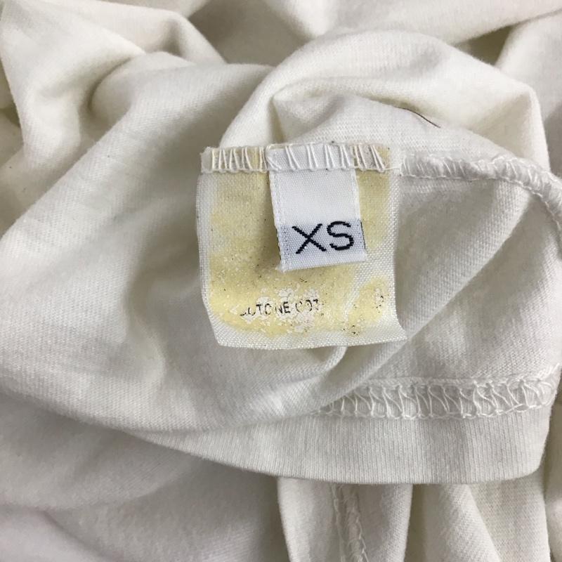 ゴールデングース GOLDEN GOOSE Tシャツ 半袖 XS ロゴ、文字 X プリント 白 / ホワイト /  メンズ USED 古着 中古 10131056