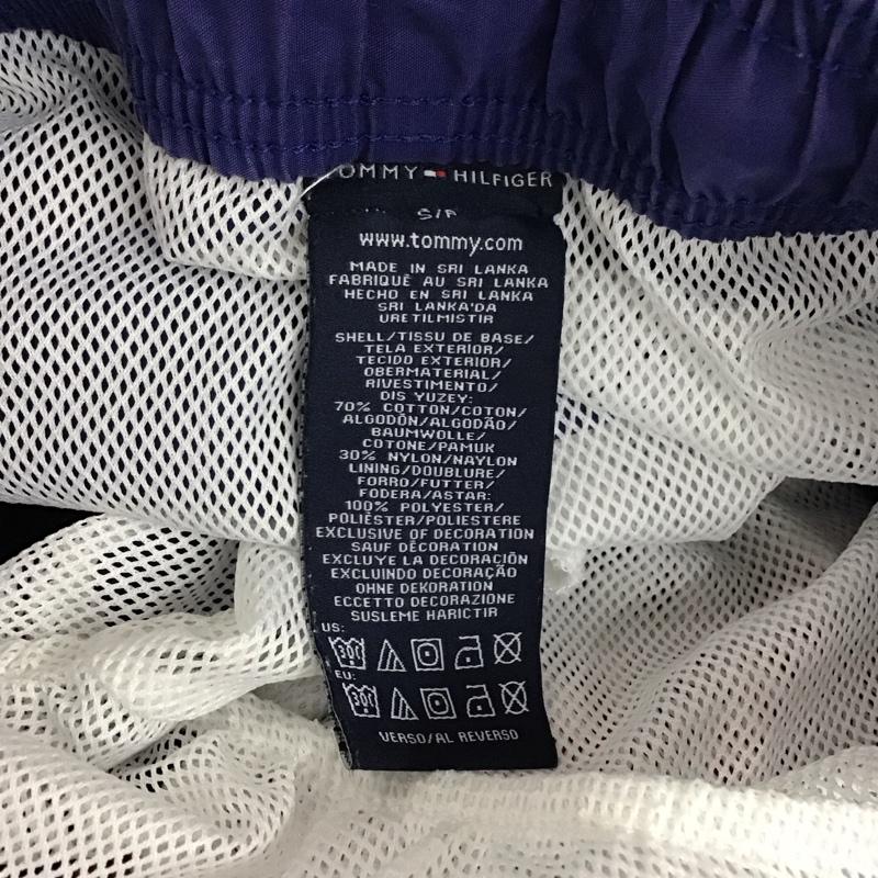 トミーヒルフィガー TOMMY HILFIGER パンツ ショートパンツ ショートパンツ ハーフパンツ カジュアルパンツ S ロゴ、文字 紫 / パープル /  メンズ USED 古着 中古 10117474