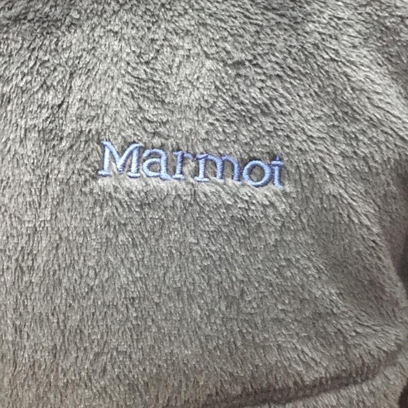 マーモット Marmot ジャケット、上着 ジャンパー、ブルゾン tomojl40ch MOONFLEECEJACKET アウトドア フリース セーター L ロゴ、文字 紺 / ネイビー /  メンズ USED 古着 中古 10112312
