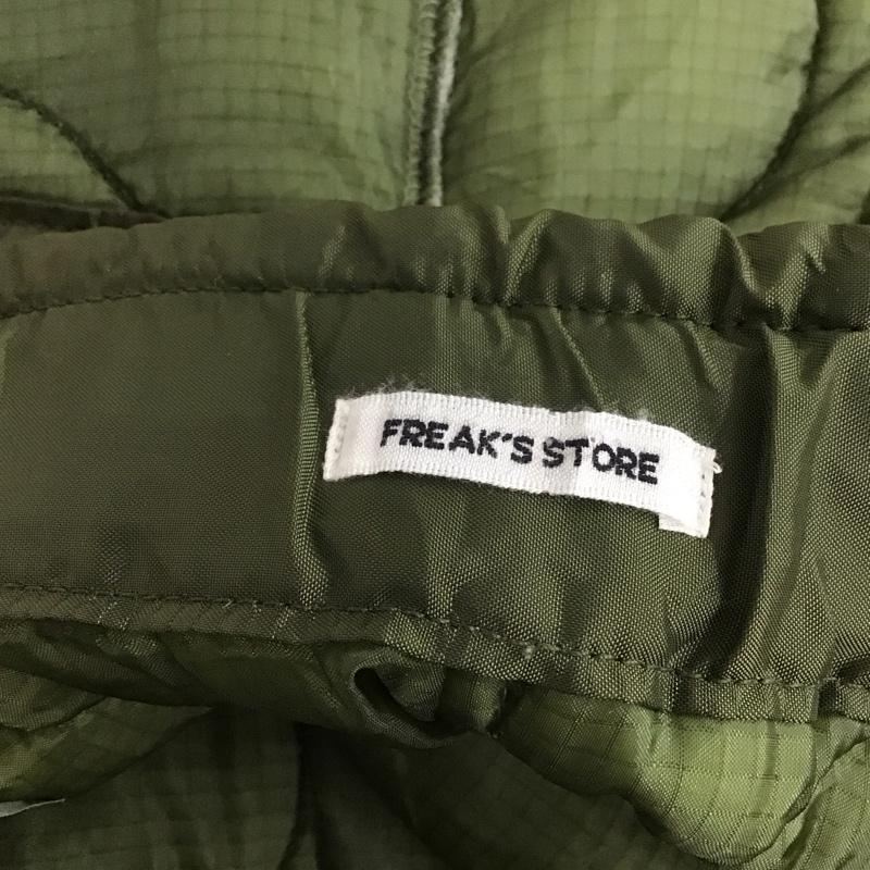 フリークスストア FREAK S STORE スカート ひざ丈スカート ミリタリースカート 巻きスカート カジュアルスカート M 無地 カーキ / カーキ /  レディース USED 古着 中古 10124761