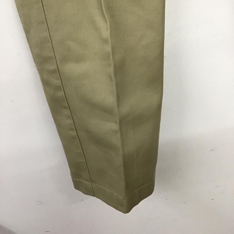 ディッキーズ Dickies パンツ ワークパンツ、ペインターパンツ ワークパンツ チノパン ワイドパンツ 30インチ 無地 ベージュ / ベージュ /  メンズ USED 古着 中古 10146100