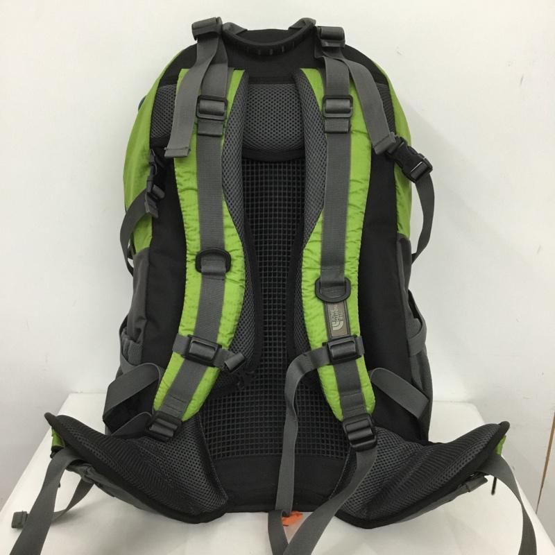 ザノースフェイス THE NORTH FACE リュックサック、デイパック リュックサック、デイバッグ ELECTRON 45 バックパック ロゴ、文字 薄緑 / ライトグリーン / X ダークグレー / ダークグレー /  メンズ USED 古着 中古 10149484