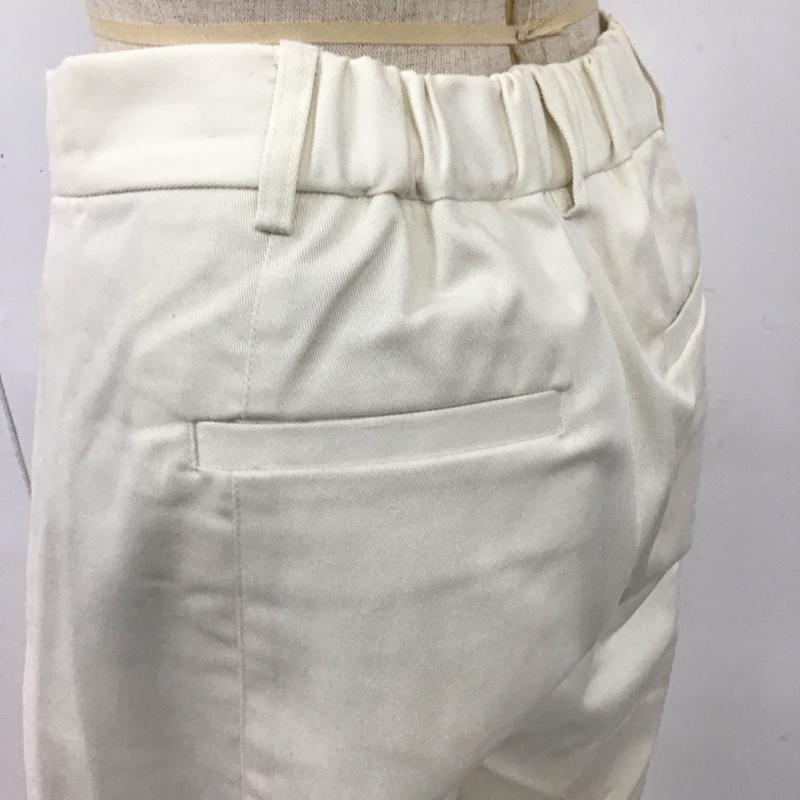 ジーナシス JEANASIS パンツ チノパン JS050548MC ストレートパンツ FREE 無地 オフホワイト / オフホワイト /  レディース USED 古着 中古 10123090