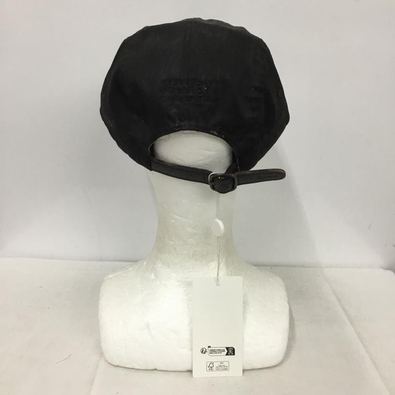 シュプリーム Supreme 帽子 キャップ MM6 メゾン マルジェラ 24SS Painted Camp Cap タグ付き ロゴ、文字 黒 / ブラック /  メンズ USED 古着 中古 10137436