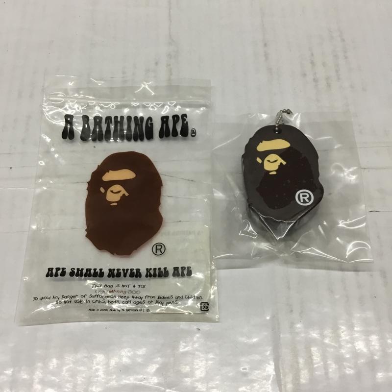 アベイシングエイプ A BATHING APE キーホルダー キーホルダー CGD-00101 FREE  茶 / ブラウン /  メンズ USED 古着 中古 10110070