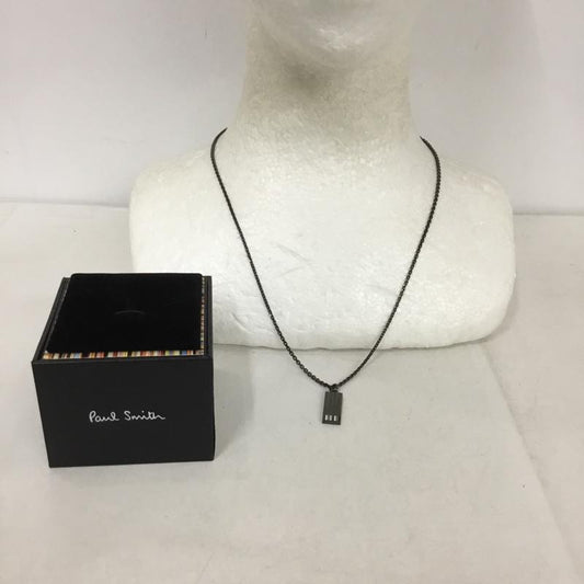 ポールスミス Paul Smith アクセサリー ネックレス、ペンダント ロゴ、文字 黒 / ブラック /  メンズ USED 古着 中古 10139226