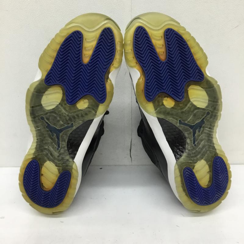 ナイキ NIKE スニーカー スニーカー 378037-041 NIKE AIR JORDAN 11 RETRO SPACE JAM 2009 ナイキ エアジョーダン11 レトロ  スペース ジャム 28.5cm ロゴ、文字 黒 / ブラック /  メンズ USED 古着 中古 10122747