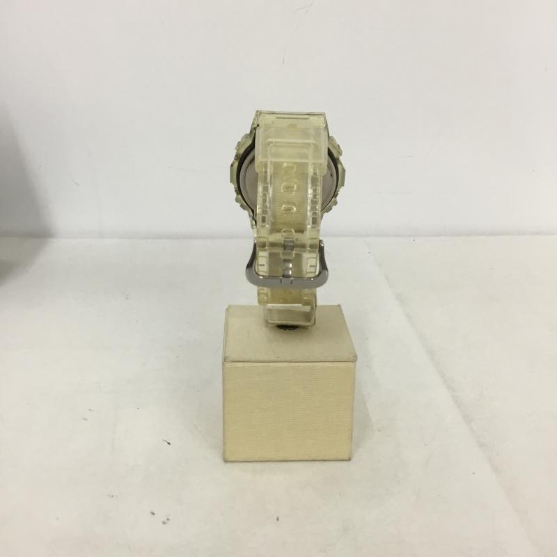 ジーショック G-SHOCK 腕時計 デジタル DW-5600SRS クリアベルト 箱有 ロゴ、文字 透明 / クリア /  メンズ USED 古着 中古 10140031