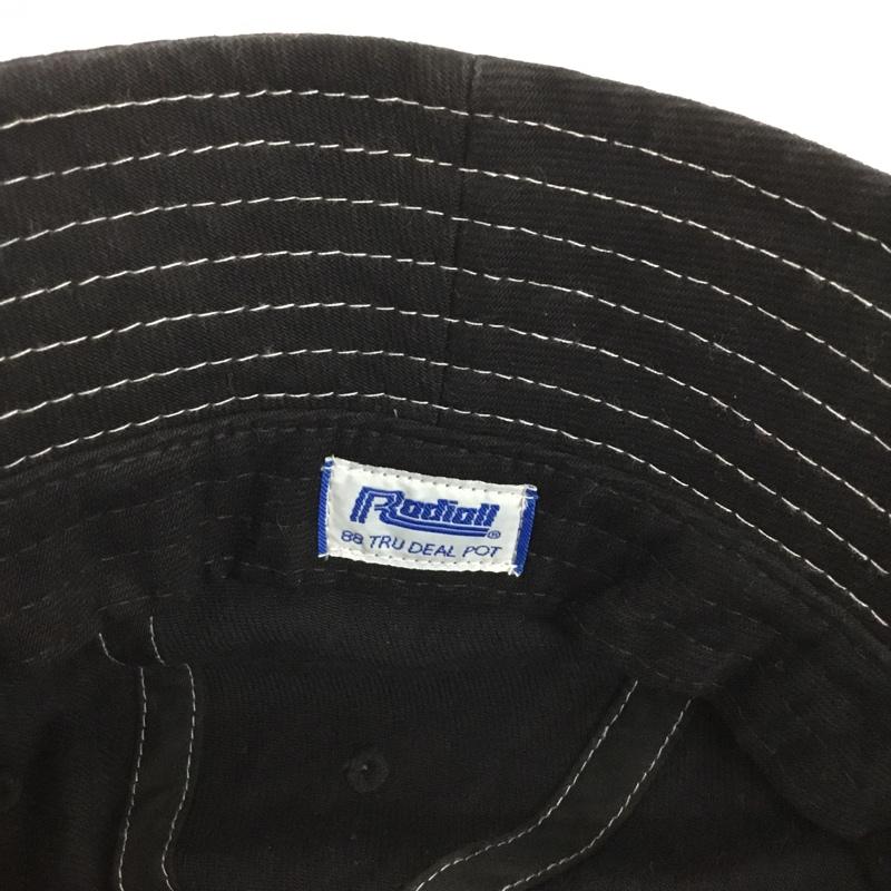 ラディアル RADIALL 帽子 ハット RAD-26SS-HAT004 BOWLER HAT ボールハット ロゴ、文字 黒 / ブラック /  メンズ USED 古着 中古 10150549