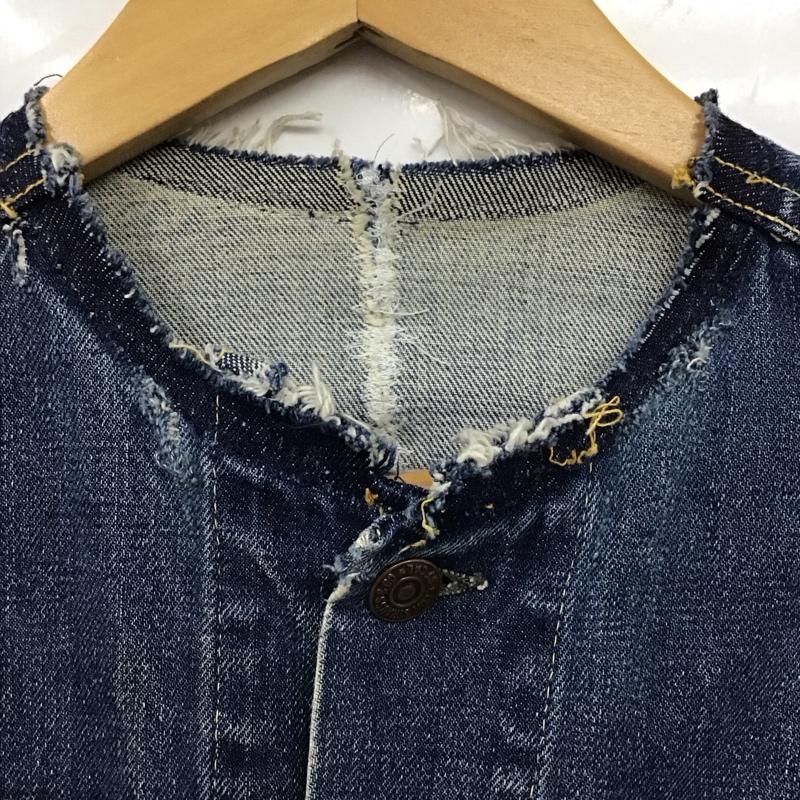 リーバイス Levi s ジャケット、上着 ジャケット、ブレザー デニムジャケット Gジャン アウター 60s 3rd 577 均等V big-e 無地 インディゴ / インディゴ /  メンズ USED 古着 中古 10130091
