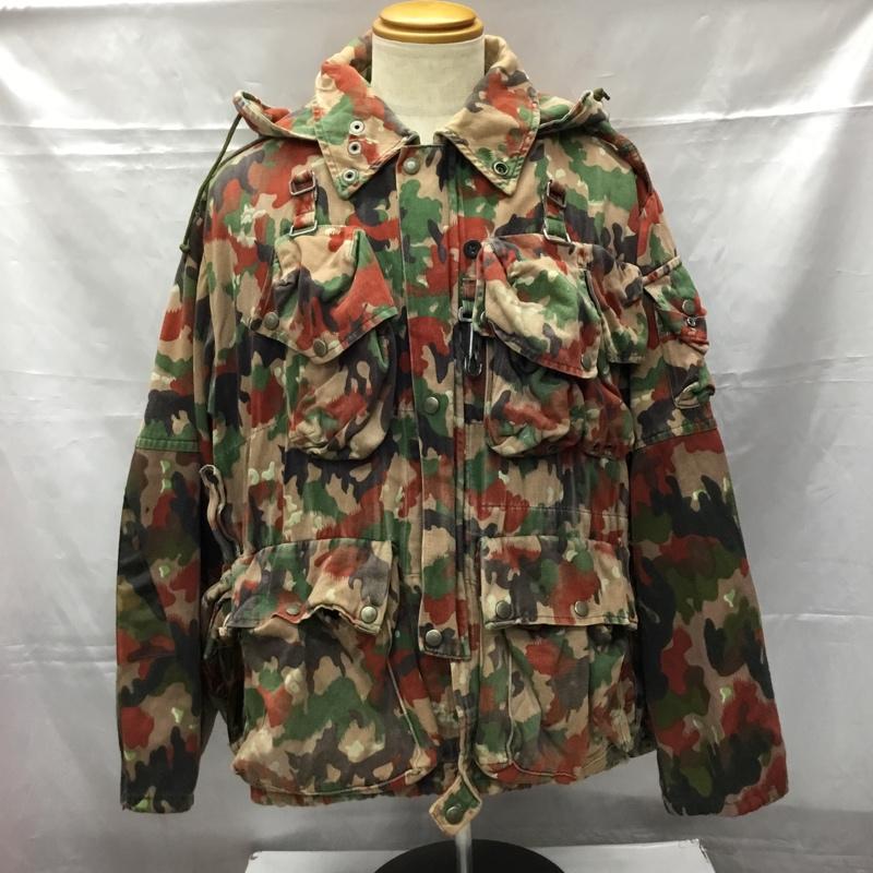 ミリタリー ミリタリー ジャケット、上着 ジャケット、ブレザー ミリタリージャケット スイス軍 アルペンカモ 古着 ヴィンテージ 48 カモフラージュ柄・迷彩 マルチカラー / マルチカラー /  メンズ USED 古着 中古 10106588