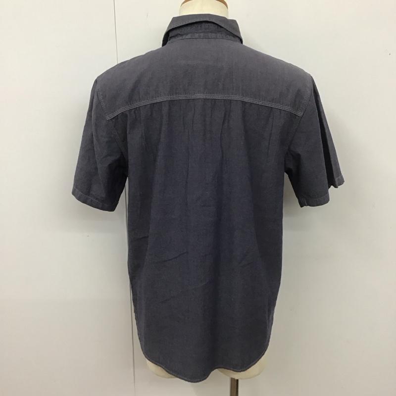 カーハート Carhartt シャツ、ブラウス 半袖 半袖シャツ カラーシャツ 半袖カットソー S 無地 インディゴ / インディゴ /  メンズ USED 古着 中古 10113099