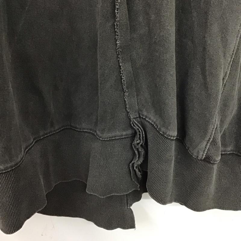 ローリーズファーム LOWRYS FARM カットソー 半袖 半袖カットソー 無地Tシャツ クルーネックカットソー スウェットカットソー 2 無地 黒 / ブラック /  レディース USED 古着 中古 10138798