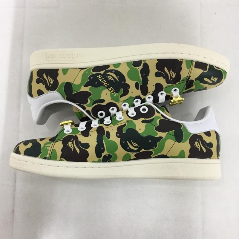 アベイシングエイプ A BATHING APE スニーカー スニーカー IG8949 STAN SMITH BAPE adidas 30th Anniversary 26cm 箱有 26.0cm 総柄 マルチカラー / マルチカラー /  メンズ USED 古着 中古 10145585