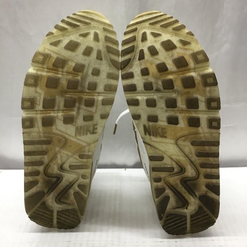 ナイキ NIKE スニーカー スニーカー DA1342-170 WMNS AIR MAX 90 SE 28.5cm 28.5cm ロゴ、文字 白 / ホワイト / X 金 / ゴールド /  メンズ USED 古着 中古 10112859