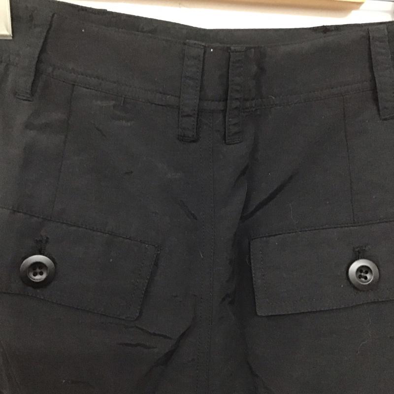 エックスガール X-girl スカート ロングスカート ロングスカート タイトスカート バックスリット 1 ロゴ、文字 黒 / ブラック /  レディース USED 古着 中古 10145392