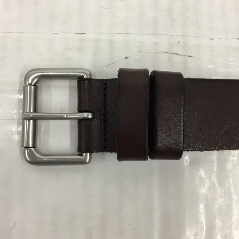ポロラルフローレン POLO RALPH LAUREN ベルト・バックル ベルト レザー ロゴ、文字 茶 / ブラウン /  メンズ USED 古着 中古 10105709
