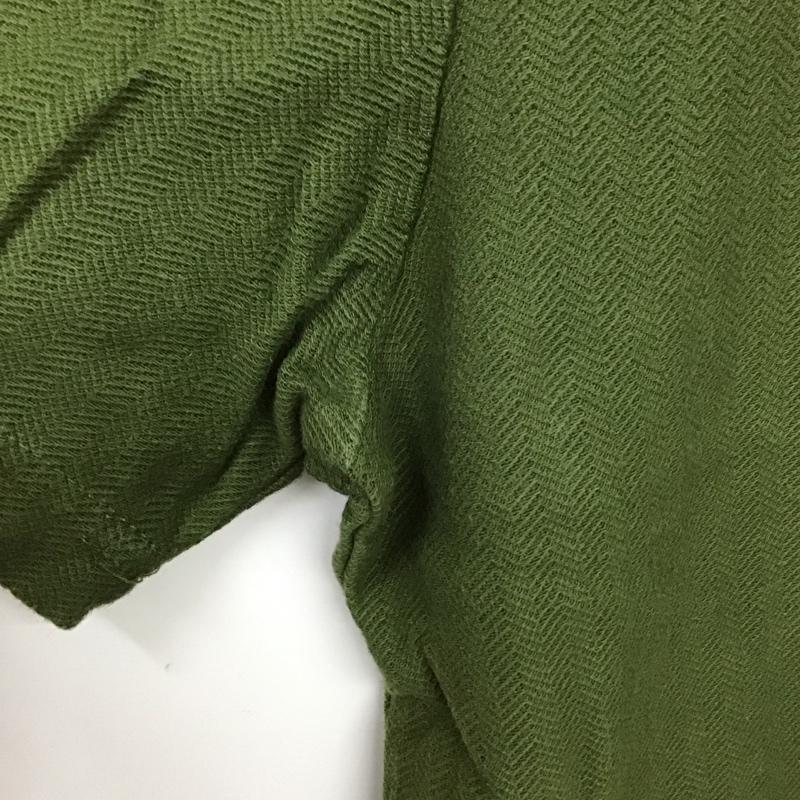 アルファインダストリー Alpha Industries Tシャツ 半袖 半袖カットソー プリントTシャツ クルーネックカットソー XL ロゴ、文字 カーキ / カーキ /  メンズ USED 古着 中古 10131619