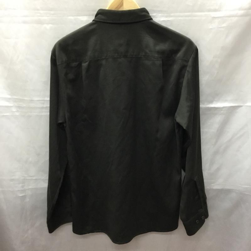 ビックマック BIGMAC シャツ、ブラウス 長袖 長袖シャツ カラーシャツ ポケットシャツ 長袖カットソー 古着 M ロゴ、文字 カーキ / カーキ /  メンズ USED 古着 中古 10113383