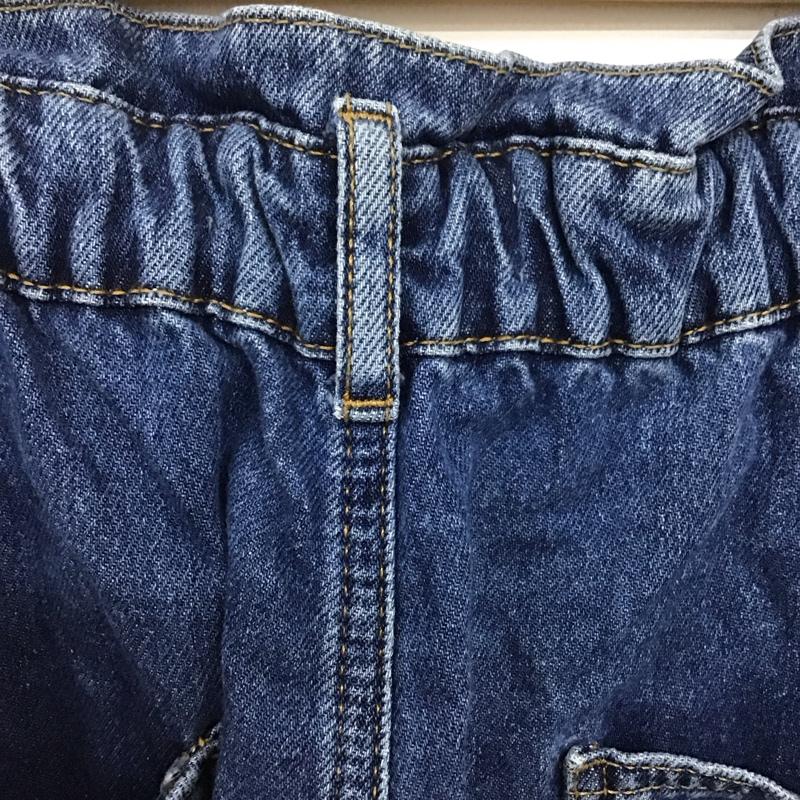 ザラ ZARA パンツ デニム、ジーンズ デニムパンツ ワイドパンツ カジュアルパンツ 44インチ 無地 インディゴ / インディゴ /  レディース USED 古着 中古 10135577