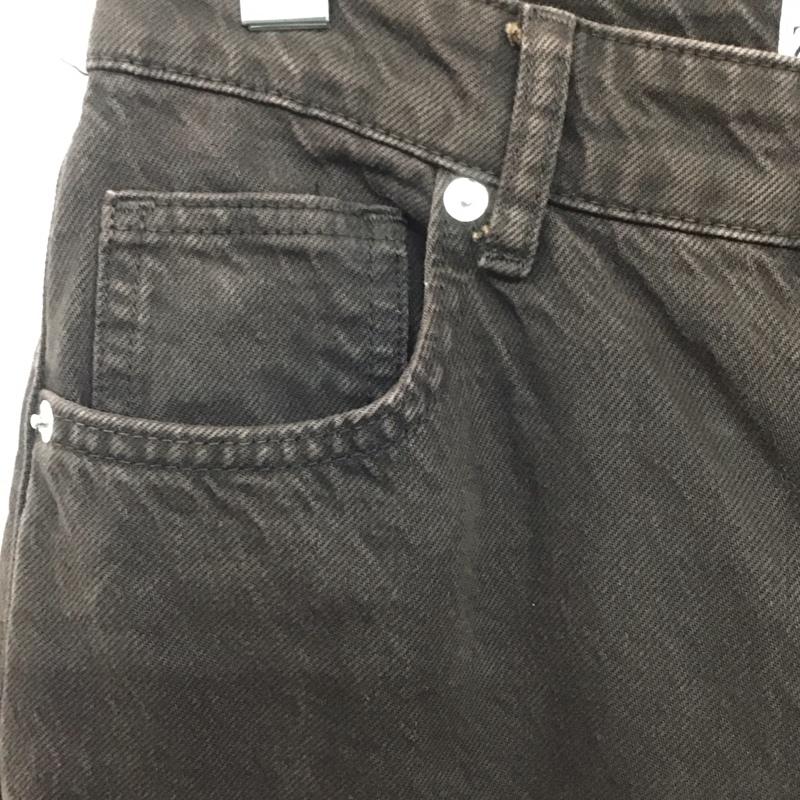 ザラ ZARA パンツ デニム、ジーンズ 36 無地 茶 / ブラウン /  レディース USED 古着 中古 10143740